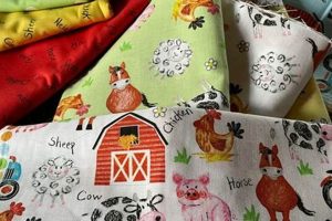 Shop Farm Animal Fabric & More! Cute Prints | The Conscious Farmer | Sustainable Agriculture for a Healthier Planet