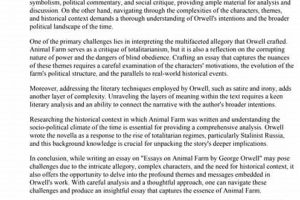 Guide to Animal Farm Book Essay: Tips & Analysis | The Conscious Farmer | Sustainable Agriculture for a Healthier Planet
