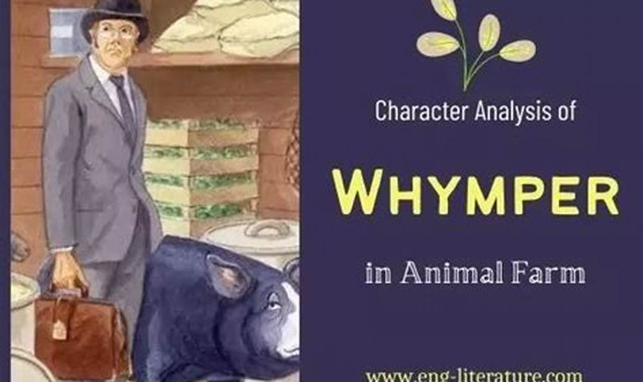 Animal Farm Who Does Mr. Whymper Represent? Analysis