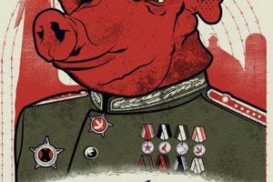 Animal Farm Poster: Visions of Rebellion & Allegory | The Conscious Farmer | Sustainable Agriculture for a Healthier Planet