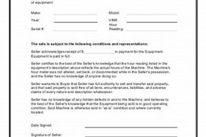 Secure Your Farm: Equipment Bill of Sale Template | The Conscious Farmer | Sustainable Agriculture for a Healthier Planet