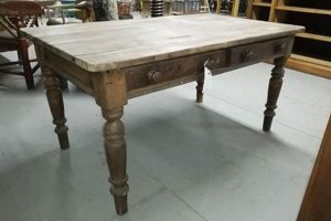 Shop Rustic Used Farm Tables For Sale - Deals! | The Conscious Farmer | Sustainable Agriculture for a Healthier Planet