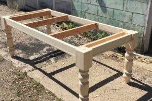 Easy Build Farm Table Plans: DIY Your Rustic Table! | The Conscious Farmer | Sustainable Agriculture for a Healthier Planet