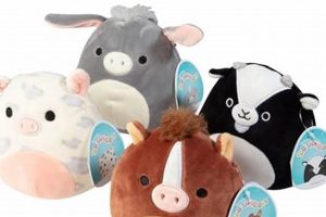 Barnyard Buddies: Shop Squishmallow Farm Animals Pack Today! | The Conscious Farmer | Sustainable Agriculture for a Healthier Planet