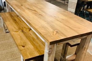 Shop Rustic Narrow Farm Tables: Farmhouse & More! | The Conscious Farmer | Sustainable Agriculture for a Healthier Planet