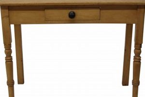 Rustic Farm Side Table: Accents & More | The Conscious Farmer | Sustainable Agriculture for a Healthier Planet