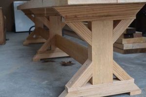 Rustic Farm Table Legs: Style & Support | The Conscious Farmer | Sustainable Agriculture for a Healthier Planet