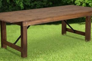 Shop Folding Farm Table: Space-Saving Charm | The Conscious Farmer | Sustainable Agriculture for a Healthier Planet