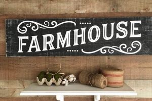 Rustic Farm House Signs: Decor for Your Home! | The Conscious Farmer | Sustainable Agriculture for a Healthier Planet
