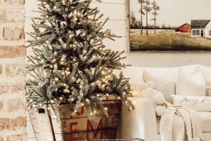 Rustic Farm House Christmas Tree Ideas + Decor Tips | The Conscious Farmer | Sustainable Agriculture for a Healthier Planet