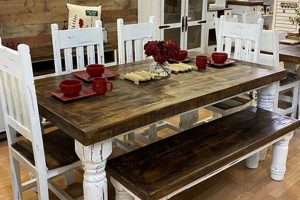 Rustic Farm House Dining Set: Style &amp; Charm! | The Conscious Farmer | Sustainable Agriculture for a Healthier Planet