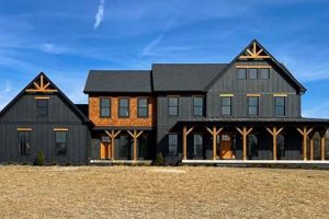 Modern Black Farm House Designs: Style & Charm | The Conscious Farmer | Sustainable Agriculture for a Healthier Planet