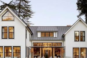Timeless White Farm House With Black Trim: Design & Appeal | The Conscious Farmer | Sustainable Agriculture for a Healthier Planet