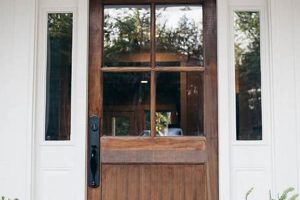 Rustic Farm House Front Doors: Style & Security | The Conscious Farmer | Sustainable Agriculture for a Healthier Planet