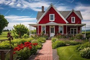 Iconic Red Farm House: History & Preservation Tips | The Conscious Farmer | Sustainable Agriculture for a Healthier Planet