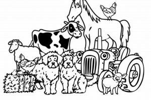 Cute Farm Animal Coloring Pages: Fun for Kids! | The Conscious Farmer | Sustainable Agriculture for a Healthier Planet