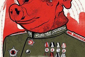 Buy Animal Farm Poster Art - Orwell's Farm! | The Conscious Farmer | Sustainable Agriculture for a Healthier Planet