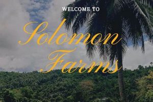 Discover Solomon Farms: Sustainable Farming Excellence | The Conscious Farmer | Sustainable Agriculture for a Healthier Planet
