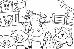 Best Farm Animal Coloring Book: Farm Fun! | The Conscious Farmer | Sustainable Agriculture for a Healthier Planet