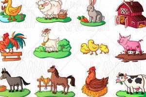 Free Farm Animals Clip Art: Adorable Graphics | The Conscious Farmer | Sustainable Agriculture for a Healthier Planet