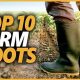 Best Farmer Boots: Safe Farming Footwear [Guide] | The Conscious Farmer | Sustainable Agriculture for a Healthier Planet