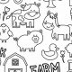 Fun Cute Farm Animal Coloring Pages: Designs &amp; More! | The Conscious Farmer | Sustainable Agriculture for a Healthier Planet