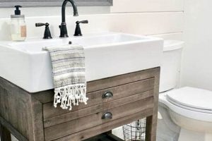 Rustic Farm Bathroom Vanity Ideas + Decor | The Conscious Farmer | Sustainable Agriculture for a Healthier Planet
