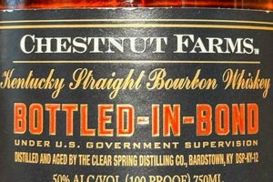 Discover: Chestnut Farms Bottled in Bond Whiskeys - Farms Best! | The Conscious Farmer | Sustainable Agriculture for a Healthier Planet