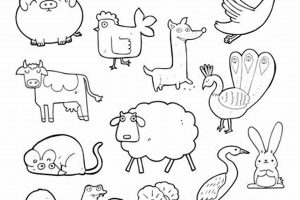 Fun Farm! Printable Coloring Pages Farm Animals (Free) | The Conscious Farmer | Sustainable Agriculture for a Healthier Planet