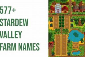100+ Cute Stardew Valley Farm Names: Ideas & Inspiration | The Conscious Farmer | Sustainable Agriculture for a Healthier Planet