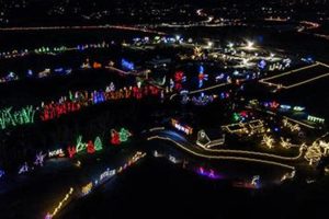 Experience the Magic: Shady Brook Farm Light Show Guide | The Conscious Farmer | Sustainable Agriculture for a Healthier Planet
