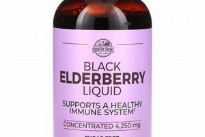 Boost Immunity with Country Farms Elderberry Liquid 8 fl oz | The Conscious Farmer | Sustainable Agriculture for a Healthier Planet