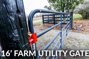 Buy Heavy-Duty 16 Foot Farm Gates For Sale Near You | The Conscious Farmer | Sustainable Agriculture for a Healthier Planet