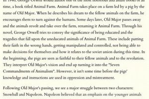 Guide: Animal Farm Essay Tips &amp; Analysis! | The Conscious Farmer | Sustainable Agriculture for a Healthier Planet