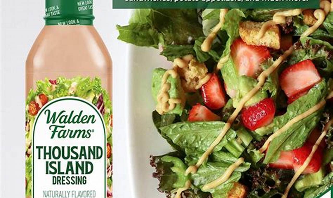 Walden Farms Thousand Island: Calorie-Free Dressing! | The Conscious Farmer | Sustainable Agriculture for a Healthier Planet