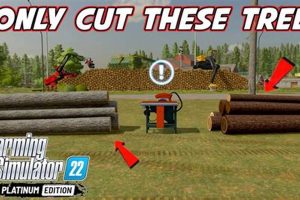 Guide: Farming Simulator 22 Tree Farming Profits + Tips | The Conscious Farmer | Sustainable Agriculture for a Healthier Planet