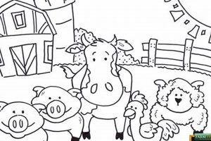 Fun Farm: Printable Coloring Pictures of Farm Animals for Kids! | The Conscious Farmer | Sustainable Agriculture for a Healthier Planet